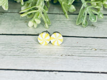 Load image into Gallery viewer, Little Peppermint Cutie Earrings - 5 mm