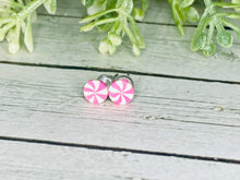 Load image into Gallery viewer, Little Peppermint Cutie Earrings - 5 mm