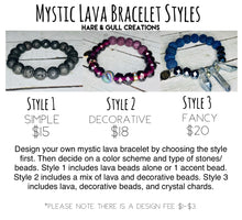 Load image into Gallery viewer, Design your Own Lava Bracelet