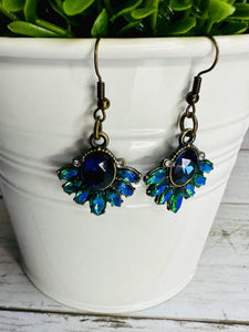 Radiant Blue Nila Earrings