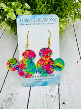 Load image into Gallery viewer, Tropical Vibes Mouse Dangles

