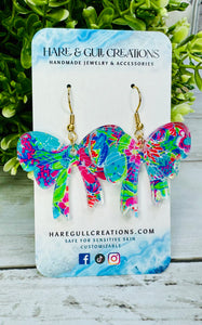 Designer Inspired Bow Dangles