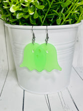 Load image into Gallery viewer, Glowing Ghosts Acrylic Dangles
