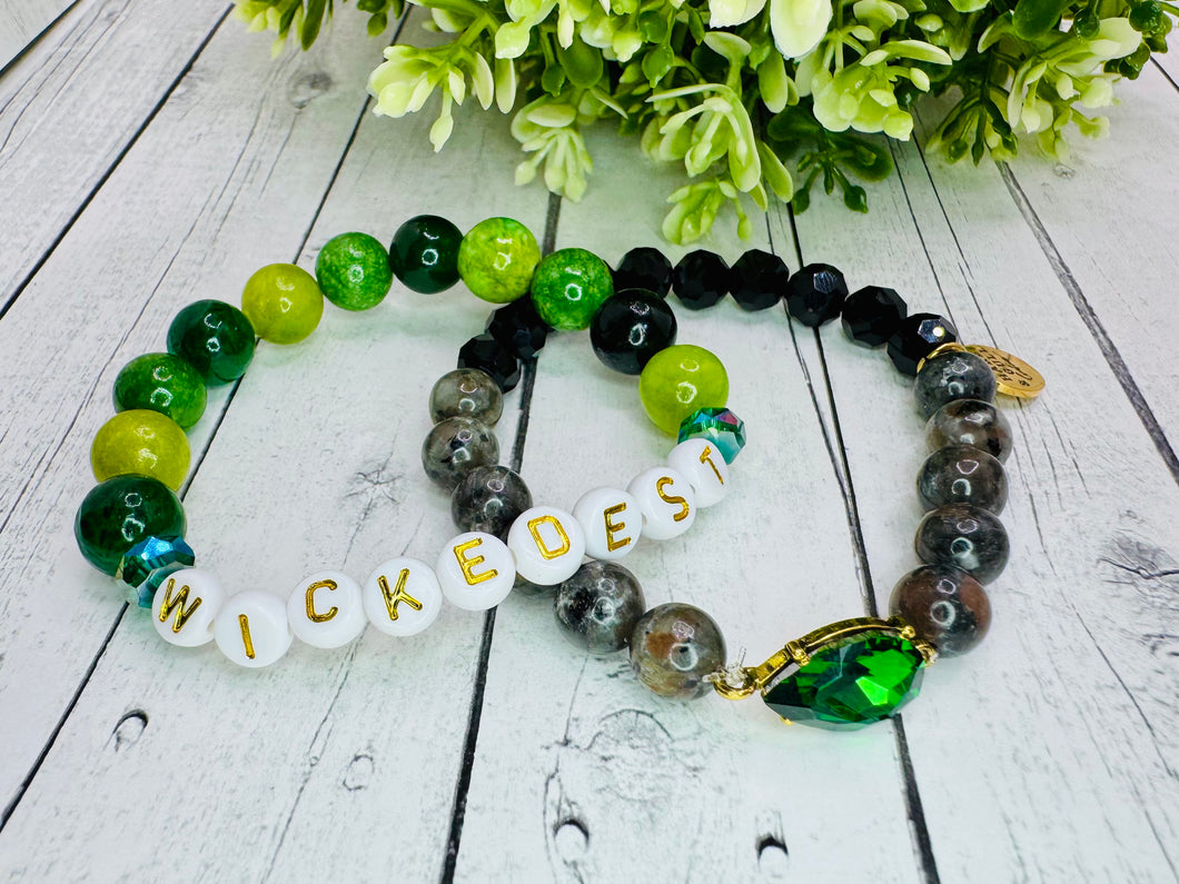 “Wickedest” Genuine Bracelet Stack