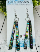 Load image into Gallery viewer, Designer Inspired Abalone Shell Necklace &amp; Earrings Set
