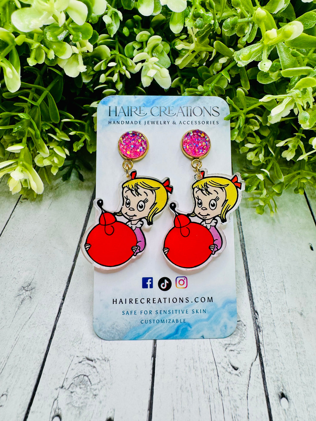 Darling Cindy Lou Who Dangles