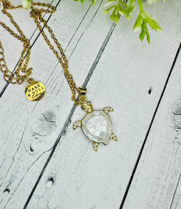 Genuine Shell Sea Turtle Necklace