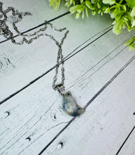 Load image into Gallery viewer, Labradorite Moon Stone Necklace
