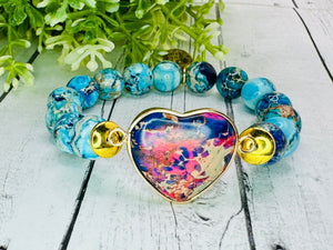 Love Me Like You Do - Genuine Stone Bracelet!