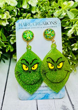 Load image into Gallery viewer, Grumpy Grin Dangles
