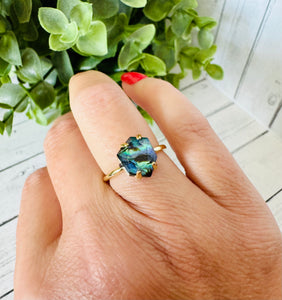 Genuine Mother of Pearl Shell Ring