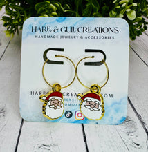 Load image into Gallery viewer, Santa Claus Hoops &amp; Necklace
