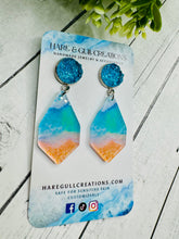 Load image into Gallery viewer, Beach Vibes Druzy Dangles
