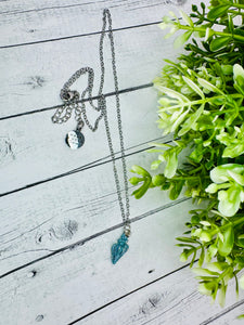 Blue Shell Necklace