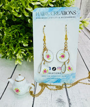 Load image into Gallery viewer, Tea Time - Necklace &amp; Earring Set (sold individually)
