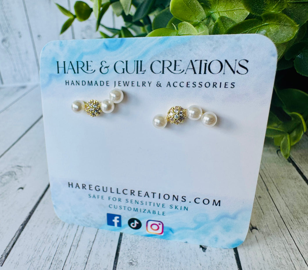 Pearl Climber Studs