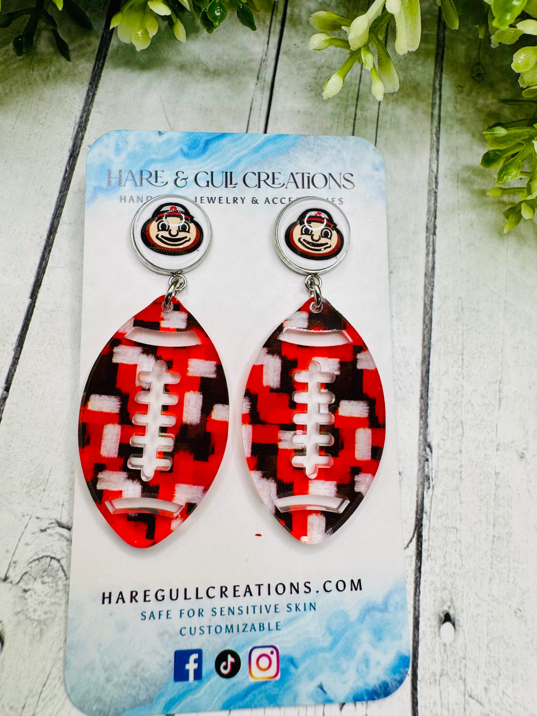 OSU Brutus Football 🏈 Dangles