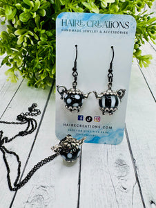 Tea Party Necklace & Earring Set (sold separately)