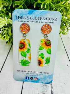 Sunflower 🌻 Acrylic Dangles