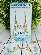 Load image into Gallery viewer, Tea Time - Necklace &amp; Earring Set (sold individually)
