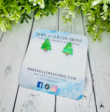 Load image into Gallery viewer, Christmas Tree Studs￼
