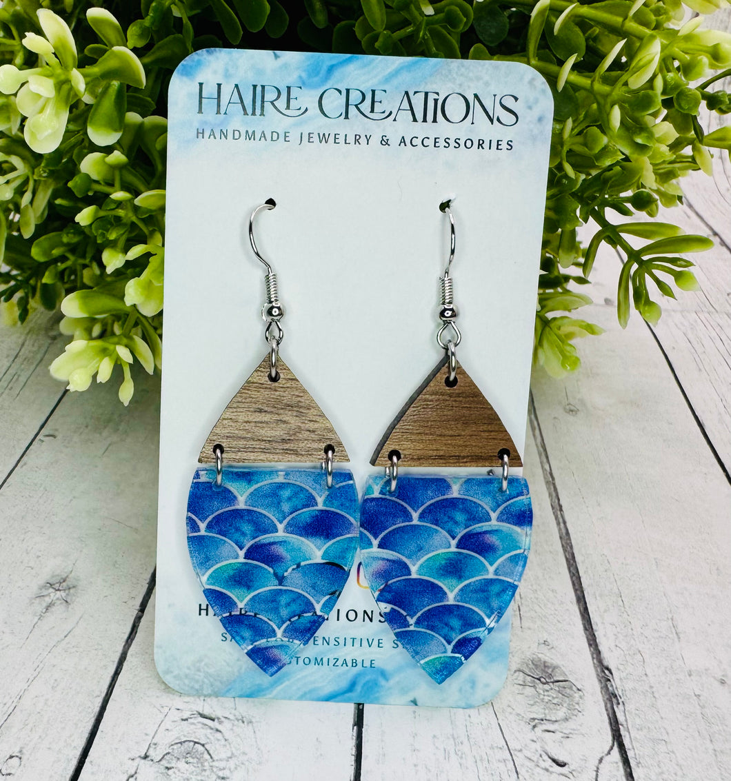 Mermaid Vibes Mouse Dangles