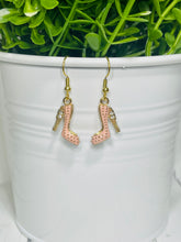 Load image into Gallery viewer, Crystal Stiletto Heel Earrings
