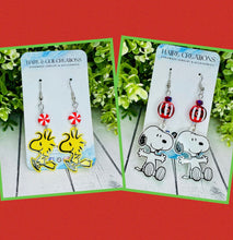 Load image into Gallery viewer, Woodstock &amp; Snoopy Dangles

