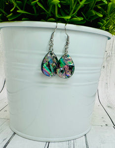 Genuine Abalone Shell Earrings