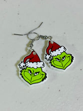 Load image into Gallery viewer, Grinch Dangles

