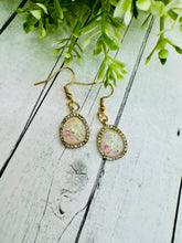 Load image into Gallery viewer, NEW Opal Halo Water Drop Dangles
