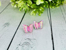 Load image into Gallery viewer, Druzy Butterfly Studs
