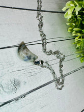 Load image into Gallery viewer, Labradorite Moon Stone Necklace
