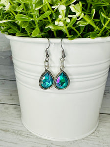 Holographic Crystal Earrings - RESTOCK!