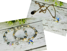 Load image into Gallery viewer, Starfish crystals Necklace &amp; bracelet Set
