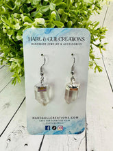 Load image into Gallery viewer, Quartz Crystal Earrings
