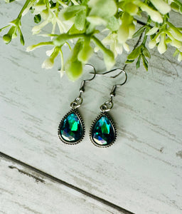 Holographic Crystal Earrings - RESTOCK!