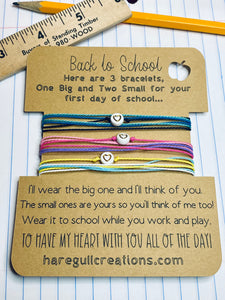 Adult/Child Back to School Bracelets