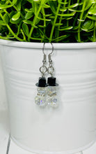 Load image into Gallery viewer, Beaded Snowman Earrings
