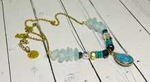 Load image into Gallery viewer, Beaded Turquoise necklace
