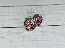 Load image into Gallery viewer, Plum Copper Druzy -8 mm

