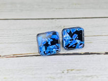 Load image into Gallery viewer, Radiant Squares cabochon Earrings
