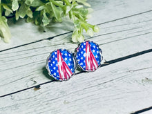 Load image into Gallery viewer, American Flag Studs 🇺🇸
