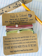 Load image into Gallery viewer, Adult/Child Back to School Bracelets

