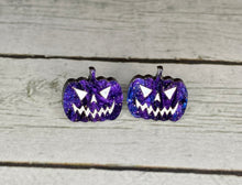 Load image into Gallery viewer, Grim Grinning Jack-o-lantern Cabochon
