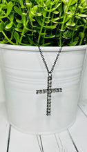 Load image into Gallery viewer, Crystal Cross Necklace
