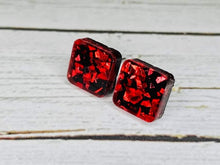 Load image into Gallery viewer, Radiant Squares cabochon Earrings
