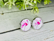 Load image into Gallery viewer, Flamingo 🦩 Earrings
