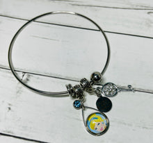 Load image into Gallery viewer, Glass Slipper Princess Bangle
