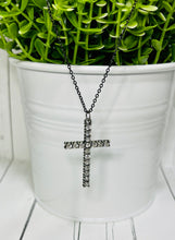 Load image into Gallery viewer, Crystal Cross Necklace
